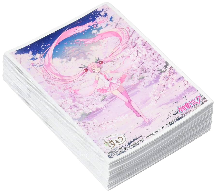 キャラクタースリーブ 桜ミク 初音ミク daidou サプライ】「初音ミク」から『桜ミク』スリーブ6種が登場 2020年